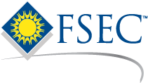 Florida Solar Energy Center Initials Logo